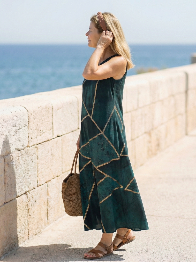 Elobeth | Calm Tide Midi Dress