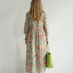 Lorina | Scatter Flower Midi Dress