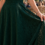 Fiorin | Spaghetti Strap Full Lace Maxi Dress