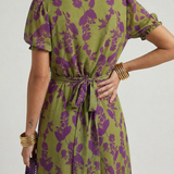 Marine | Relaxed Floral Midi Dress