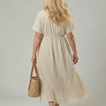 Viora | Nature Shape Midi Dress