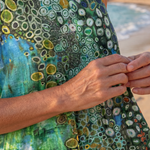 Callarose | Ocean Mosaic Midi Dress