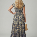 Sennalette | Printed Flow Maxi Dress