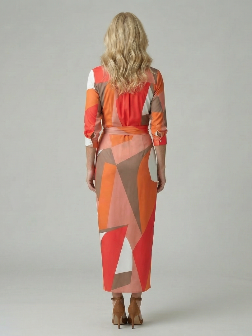 Fleurdra | Smooth Form Midi Dress
