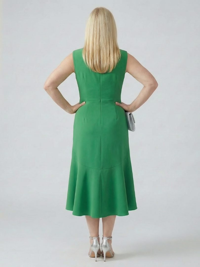 Tamsinla | Simple Drape Midi Dress