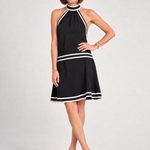 Valwyn | Halter Neck A Line Mini Dress