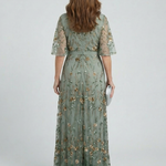 Isana | Halter Bloom Flow Maxi Dress