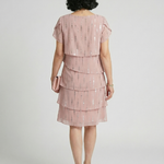 Hilawynne | Poised Dot Line Knee Length Dress