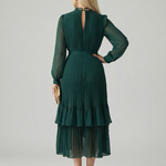 Dahbelle | Fluid Drape Midi Dress