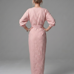 Giandra | Diagonal Drape Maxi Dress