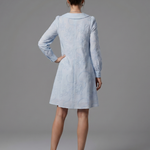 Eloney | Button Front Collar Knee Length Dress