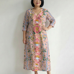 Mirana | Light Form Floral Midi Dress