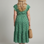 Mirrose | Calm Wrap Midi Dress