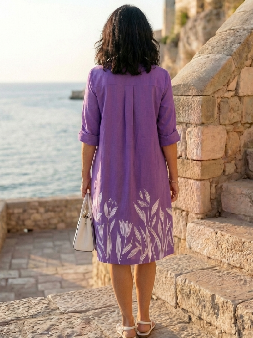 Sellia | Evening Garden Walk Dress