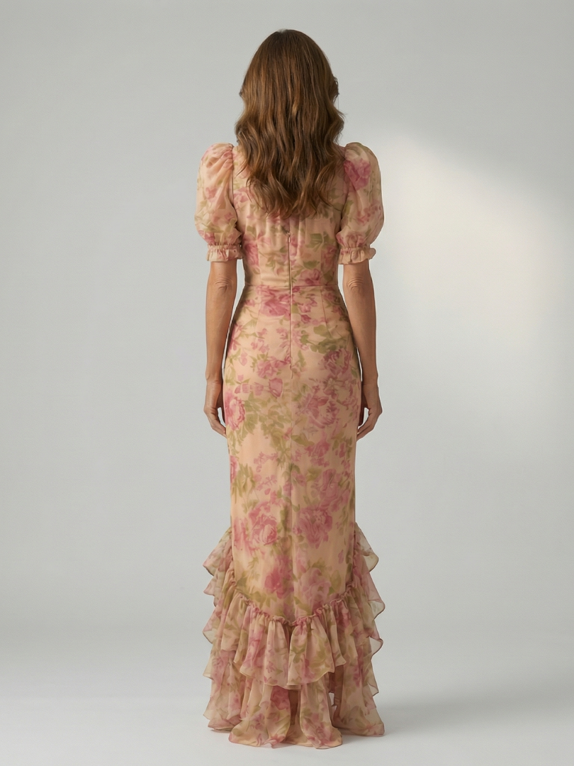 Gretawen | Gentle High Neck Maxi Dress