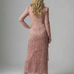 Corrose | Fringe Layer Midi Dress
