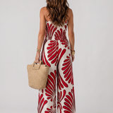 Juldra | Strapless Flowing Silhouette Maxi Dress