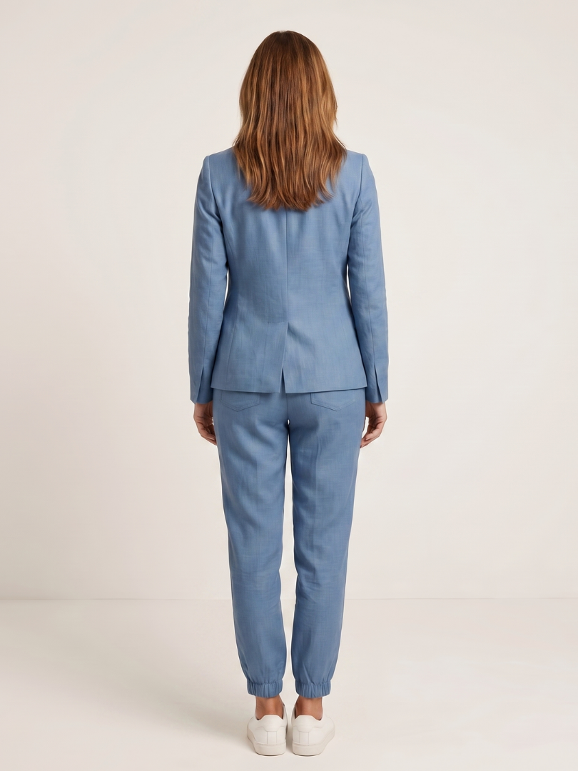 Fiosette | Notch Collar Relaxed Tailored Suit