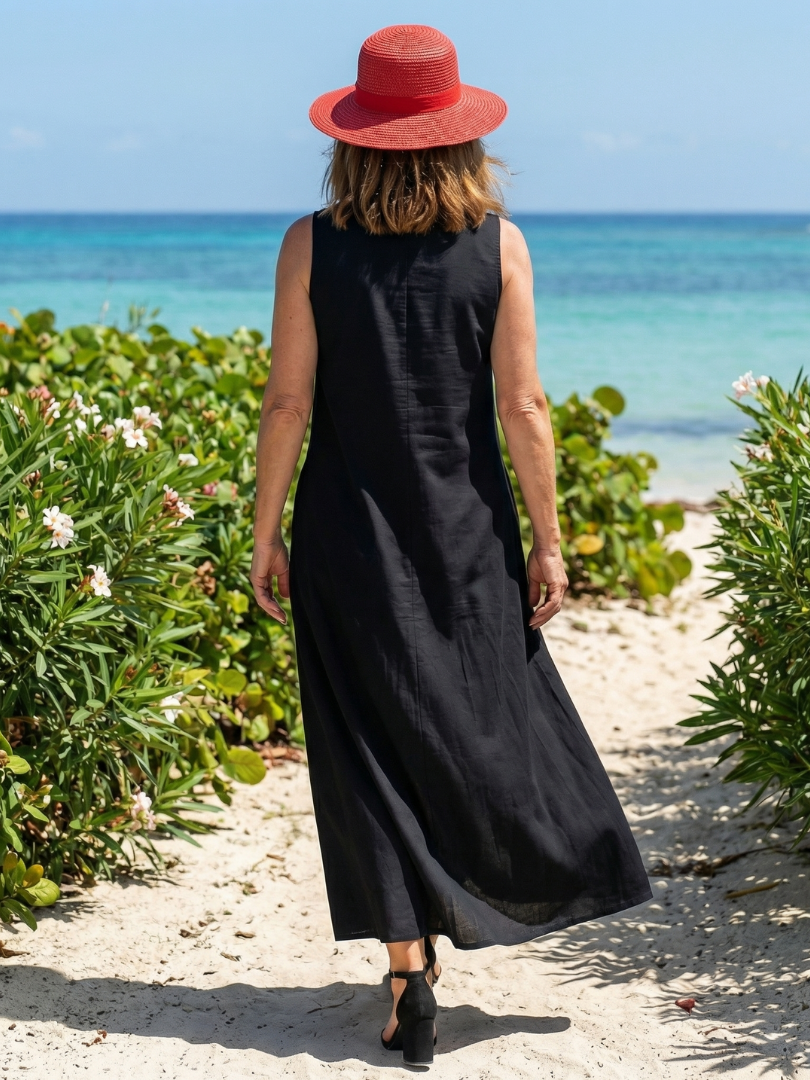 Dalsia | Soft Rose Maxi Dress