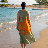 Camra | Ocean Wave Midi Dress