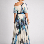 Fiosia | Off Shoulder Floral Print Maxi Dress