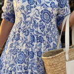 Noralyn | Porcelain Midi Dress