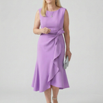 Tamsinla | Simple Drape Midi Dress