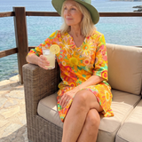 Milbelle | Multicolor Floral Pattern Knee Length Dress