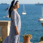 Odania | Fit Patchwork Midi Dress