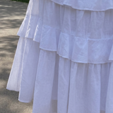 Miline | Ruffle Layers And Relaxed Fit Mini Dress