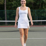 Prulyn | Square Neck Tennis Dress