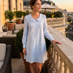 Eloney | Button Front Collar Knee Length Dress