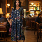 Nilania | Easy Gather Floral Midi Dress