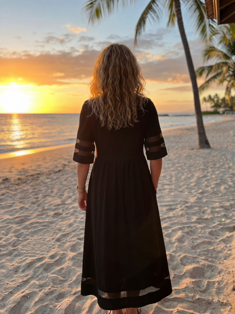 Senwyn | Evening Ease Midi Dress
