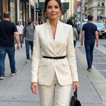Mirassa | Structured Stand Collar Tailored Suit