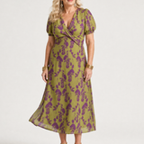 Marine | Relaxed Floral Midi Dress