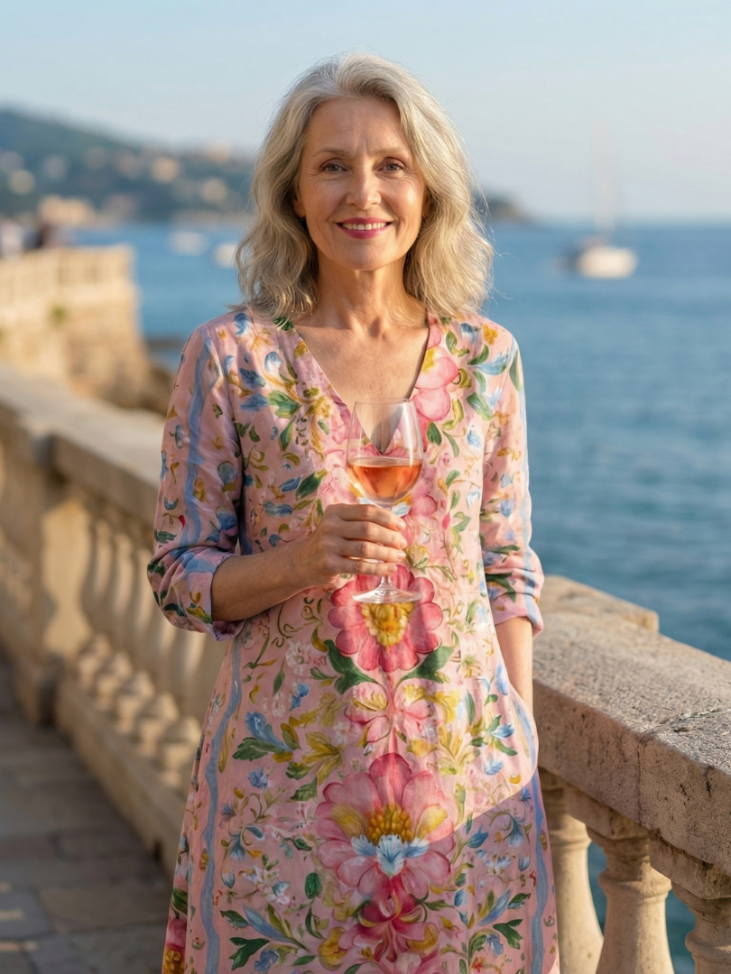 Mirana | Light Form Floral Midi Dress