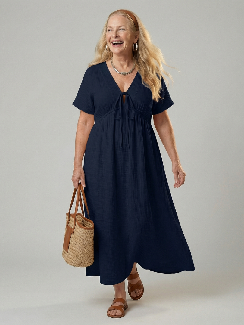 Viora | Nature Shape Midi Dress