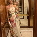 Isassa | Soft Halter Flowing Skirt Maxi Dress