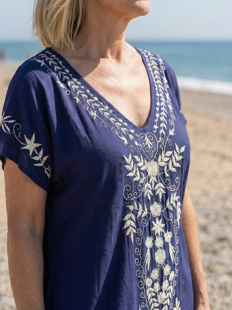 Dellathea | Light Drape Midi Dress