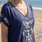 Dellathea | Light Drape Midi Dress