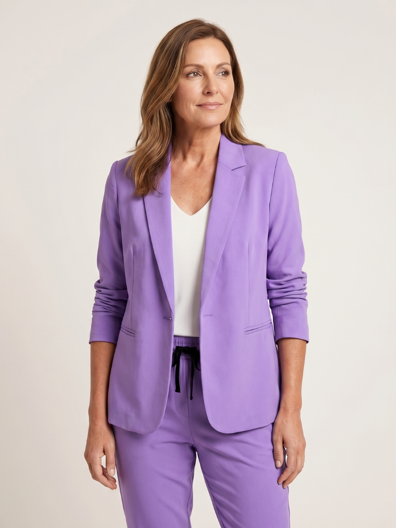 Fiosette | Notch Collar Relaxed Tailored Suit
