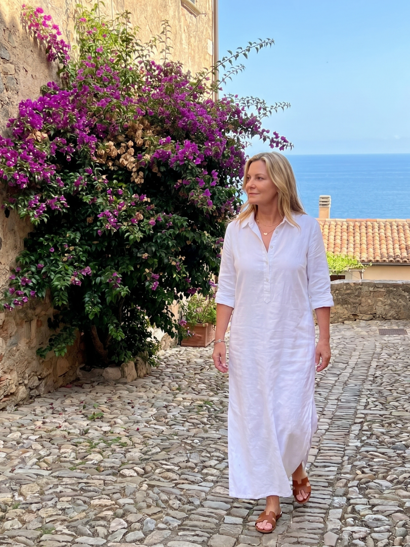 Lorra | Long Sleeve Relaxed Silhouette Maxi Dress