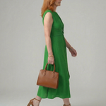 Kalmae | Clean Tie Midi Dress