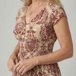 Sennalette | Printed Flow Maxi Dress