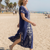 Dellathea | Light Drape Midi Dress