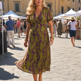 Marine | Relaxed Floral Midi Dress