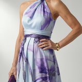 Celsette | Light Floral Maxi Dress