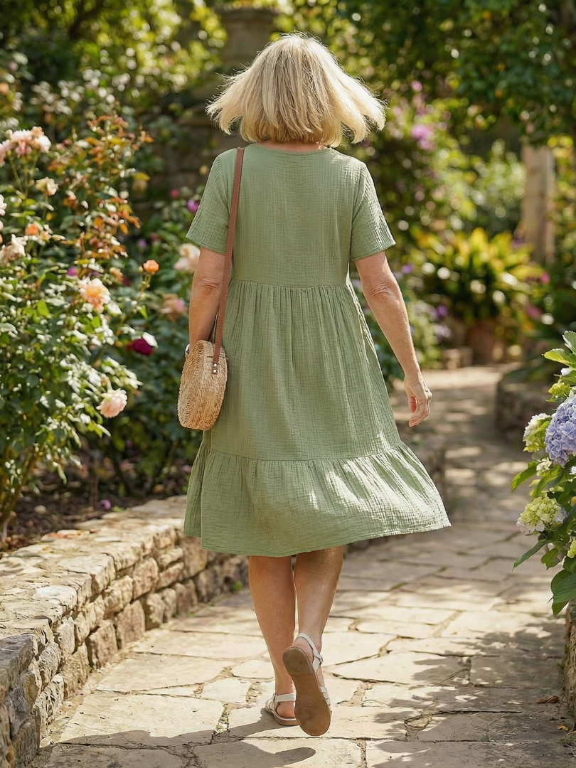 Casla | Woven Ease Dress