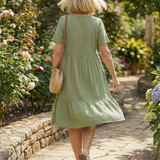 Casla | Woven Ease Dress